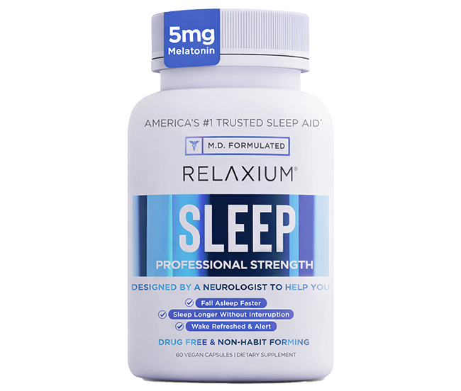 Relaxium® Sleep Product Bottle
